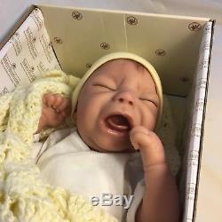 Dont Cry Little Kaitlyn Silicone Baby Doll by The Ashton-Drake Galleries NEW