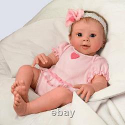 ELLA BABY DOLL Breathes When Touched So Truly Real Lifelike Interactive SHERRY R