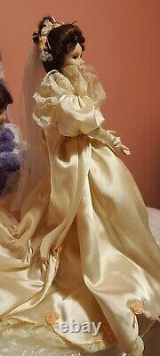 Elizabeth's 1900's Wedding Dress Doll Bride Doll by Ashton-Drake