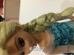 Elsa Frozen Ashton Drake Doll Disney Bradford Exchange singing musical Rare