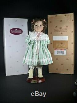 Emily 1995 Ashton Drake Dianna Effner Classic Collection Doll & Stand 16