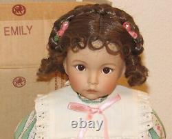 Emily Dianna Effner Ashton Drake Ltd Ed 16 Porcelain Doll COA, Box, Shipper