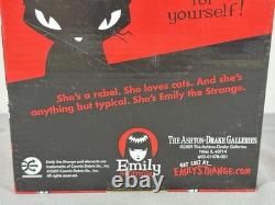 Emily The Strange Rare Doll Ashton Drake 2009 Gothic Cat Nip Cosmic Debris withBox