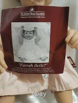 Farrah Beth So Truly Real Vinyl Baby Doll by The Ashton Drake Co WithBaby Scent