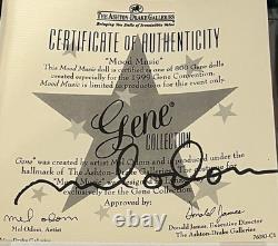 GENE Doll 1999 NRFB convention MOOD MUSIC & Package SIGNED Certificate MINT