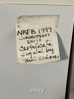 GENE Doll 1999 NRFB convention MOOD MUSIC & Package SIGNED Certificate MINT