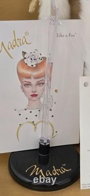 GENE MADRA DOLL LIKE A FOX FROM 2004 QC PRODUCTION WithBOX COA STAND CIRCA 1944