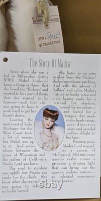 GENE MADRA DOLL LIKE A FOX FROM 2004 QC PRODUCTION WithBOX COA STAND CIRCA 1944