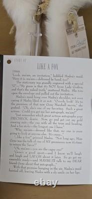 GENE MADRA DOLL LIKE A FOX FROM 2004 QC PRODUCTION WithBOX COA STAND CIRCA 1944