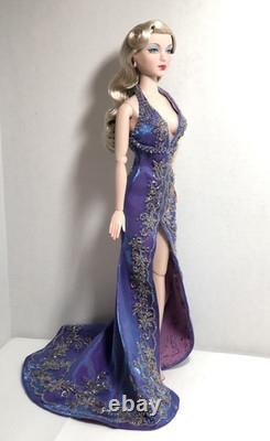 Gene Doll Outfit Gown Fashion Blue Beaded Dress 16 doll fashion Only