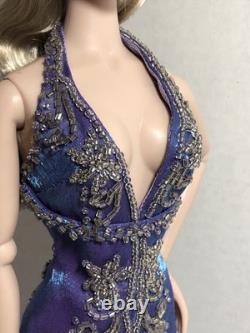 Gene Doll Outfit Gown Fashion Blue Beaded Dress 16 doll fashion Only