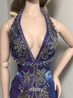 Gene Doll Outfit Gown Fashion Blue Beaded Dress 16 doll fashion Only