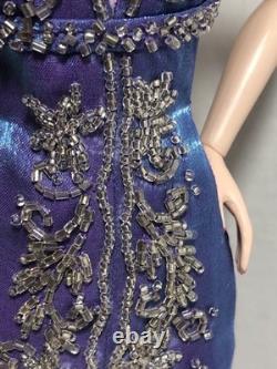 Gene Doll Outfit Gown Fashion Blue Beaded Dress 16 doll fashion Only