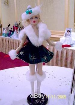 Gene Doll Rockettes Jingle Belle 2005 Outfit Radio City Music Hall RARE Signed