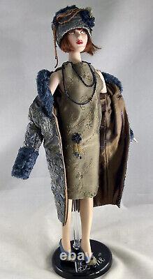 Gene Fashion Doll Ashton-Drake Mel Odom CUSTOM GENE IN ROARING 20'S COSTUME