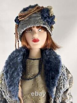 Gene Fashion Doll Ashton-Drake Mel Odom CUSTOM GENE IN ROARING 20'S COSTUME