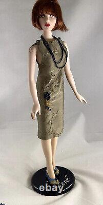 Gene Fashion Doll Ashton-Drake Mel Odom CUSTOM GENE IN ROARING 20'S COSTUME