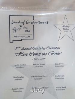 Gene Marshall Here Comes The Bride 2004 Land of Enchantment 1 of 50 Rare COA