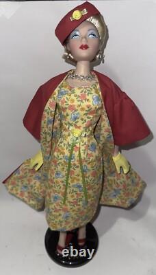 Gene Marshall Wearing Custom Made 1945s Catalogue Repro Outfit w Coat & Hat