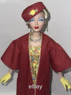 Gene Marshall Wearing Custom Made 1945s Catalogue Repro Outfit w Coat & Hat
