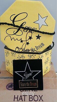 Gene-Mel Odom 250 Limited Santa Fe Celebration + hat box withpin, pin ALL SIGNED