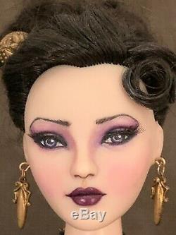 Gorgeous Gene Doll Artist Repaint Franklin Mint Black Kimono Titanic Dress