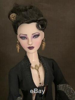 Gorgeous Gene Doll Artist Repaint Franklin Mint Black Kimono Titanic Dress