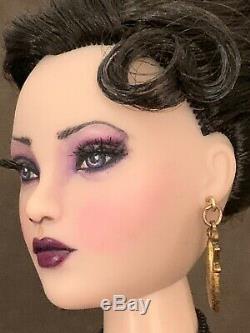 Gorgeous Gene Doll Artist Repaint Franklin Mint Black Kimono Titanic Dress