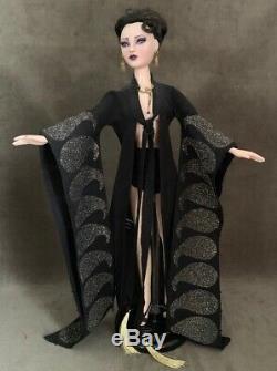 Gorgeous Gene Doll Artist Repaint Franklin Mint Black Kimono Titanic Dress