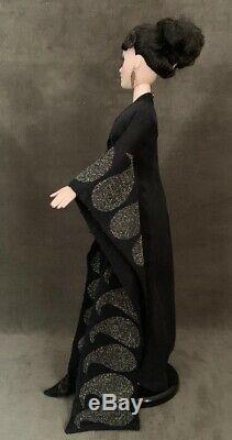 Gorgeous Gene Doll Artist Repaint Franklin Mint Black Kimono Titanic Dress