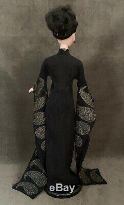 Gorgeous Gene Doll Artist Repaint Franklin Mint Black Kimono Titanic Dress