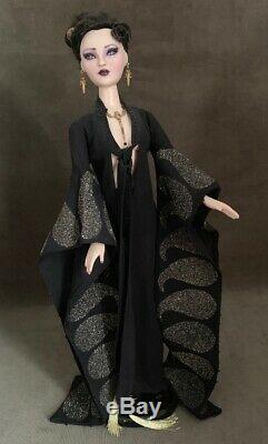 Gorgeous Gene Doll Artist Repaint Franklin Mint Black Kimono Titanic Dress