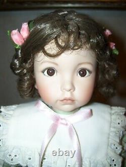 HIGHLY SOUGHT AFTER DOLL Dianna Effner porcelain doll Emily, Ashton Drake 3 day