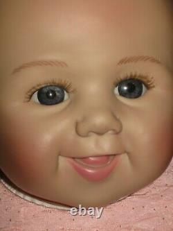Happy Smiling Reborn Baby Doll By Sandy Faber ADG- 19- Lifelike- Ashton Drake
