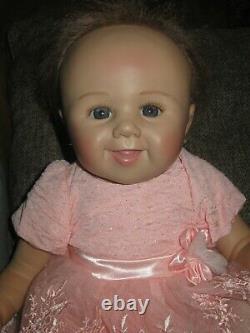 Happy Smiling Reborn Baby Doll By Sandy Faber ADG- 19- Lifelike- Ashton Drake