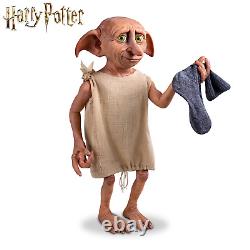 Harry Potter Dobby The House Elf Poseable Figure With Sock by The Ashton Drake