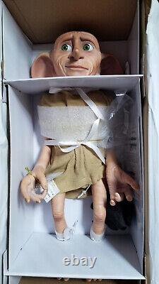 Harry Potter Dobby The House Elf Poseable Figure With Sock by The Ashton Drake