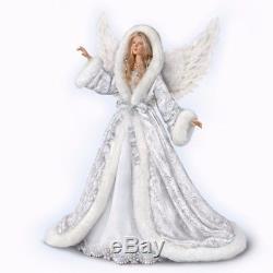 Illuminated Silent Night Angel Poseable Musical Porcelain 24 Doll 0302668001