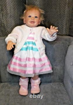 Isabella, s first step by Artist, Linda Murray for Ashton Drake. 25 inch doll