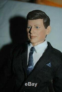 John F. Kennedy 15 Talking Portrait Doll, MIB, Ashton Drake Galleries