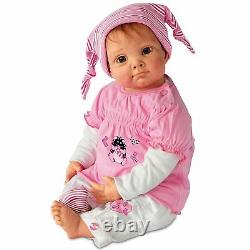 Julia & The Sock Goblin So Truly Real Lifelike Baby Girl Doll by Ashton-Drake