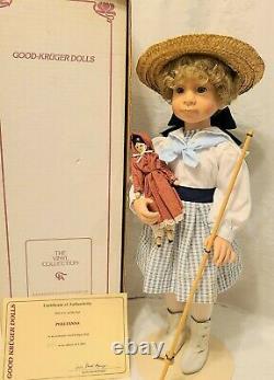 Julie Good-Kruger 22 POLLYANNA Vinyl Ltd Edition Doll NEW in Orig Box with COA