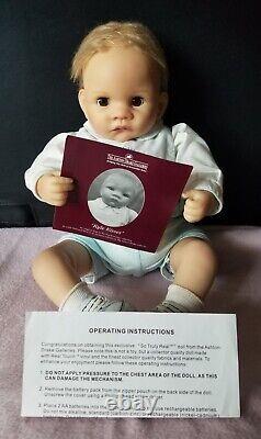 Kyle Kisses doll by Waltraud Hanl Ashton Drake Galleries -withworking voice box