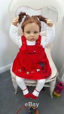 LARGE 23 TODDLER ASHTON DRAKE DOLL REBORN SWEET PRINCESS by Waltraud H