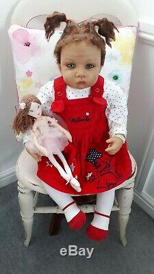 LARGE 23 TODDLER ASHTON DRAKE DOLL REBORN SWEET PRINCESS by Waltraud H