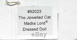 LE 24 Kt Collection Integrity Madra Lord The Jeweled Cat 16 Doll
