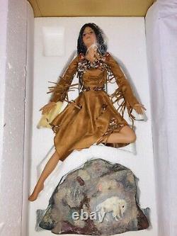 LEGEND OF THE APACHE TEARDROP Native American doll Cindy McClure Ashton Drake US