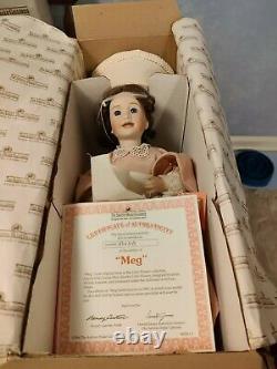 LITTLE WOMEN Porcelain Dolls Amy, Beth, Jo, Meg, Marmee in boxes (Ashton Drake)