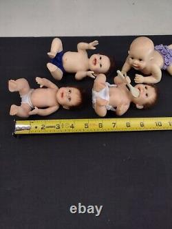 LOT OF 4 DOLLS -Ashton drake Daddy's baby's-Realistic looking? Deal