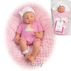 Lifelike Baby Girl 18'' Doll'LITTLE DREAMER by Ashton Drake New